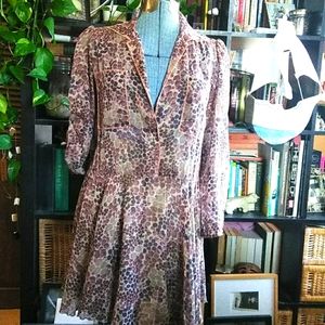 Vintage 70s print dress/tunic